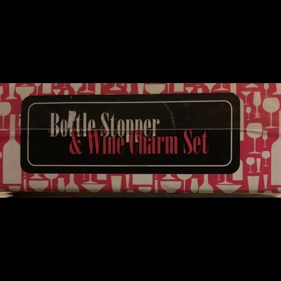 Slant Collection Wine Bottle Stopper and Charms - Picture 4 of 4